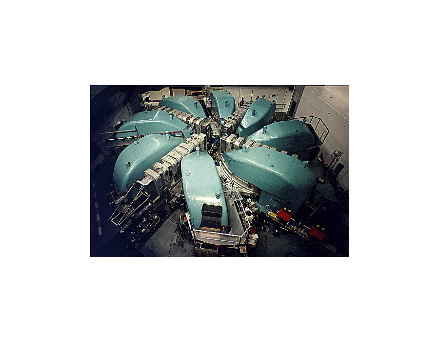 Le cyclotron vu par l'appareil photographique